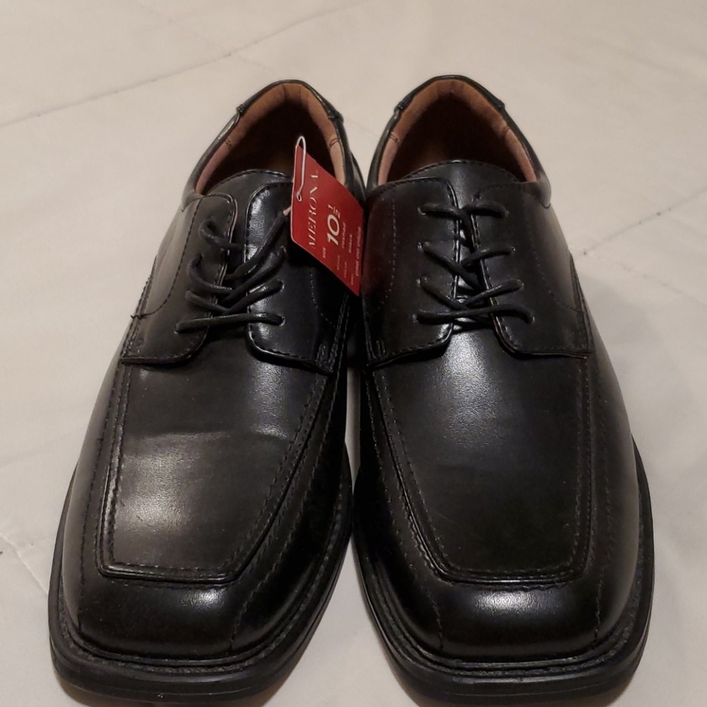 Men's Merona Black Dress Shoes New